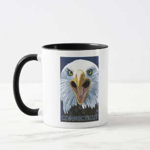 Mug ConnecticutEagle vers le haut