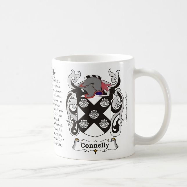 Mug Connelly, origine, signification et la crête sur (Droite)
