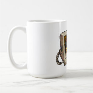 Mug Connexion avec la réalité perdue humour rétro d'in