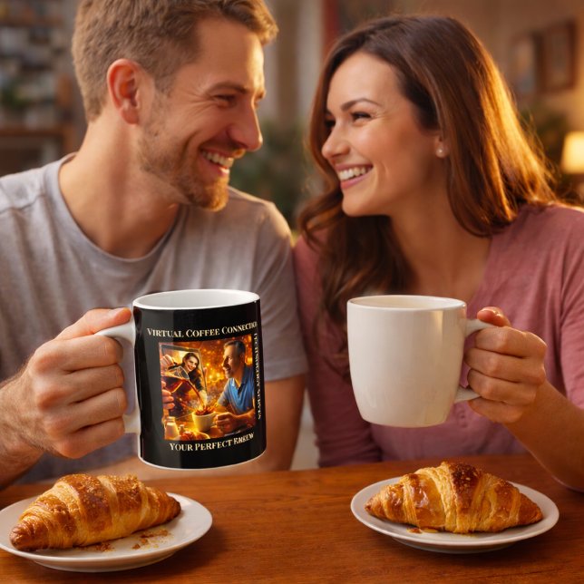 Mug Connexion Café Virtuel (Créateur téléchargé)