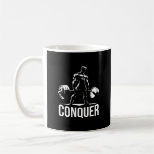 Mug CONQUER - Gymnase Motivationnelle, entraînement ph