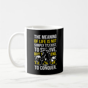 Mug Conquer - Gymnase Motivationnelle, Fitness d'entra