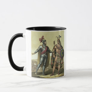Mug Conquérant avec un chef de Natif américain