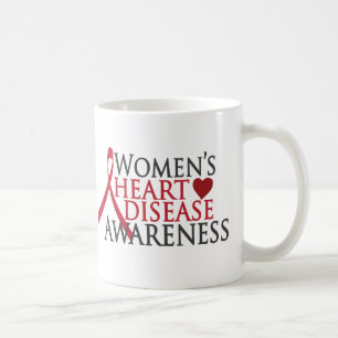 Mug Conscience de maladie cardiaque des femmes