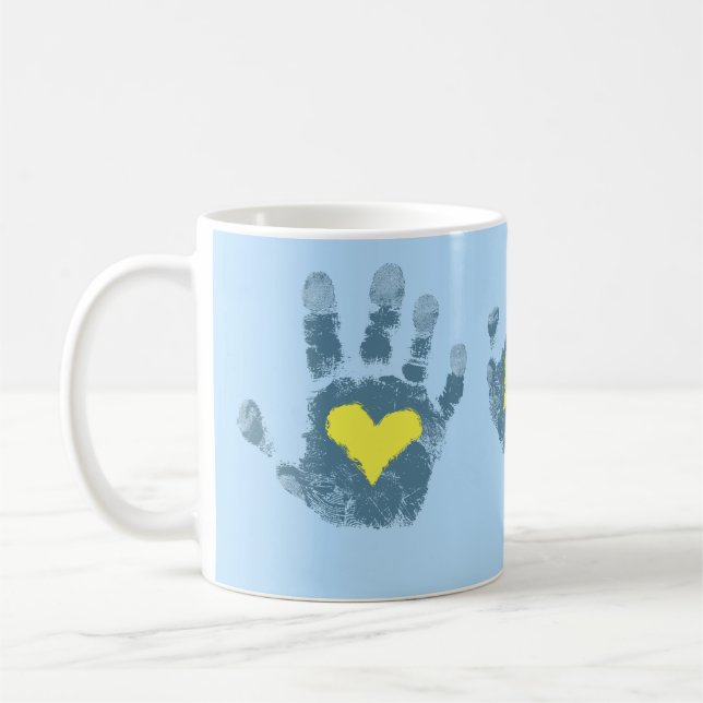 Mug Conscience de syndrome de Down (Gauche)