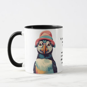 Mug Conseil Drôle D'Un Puffin