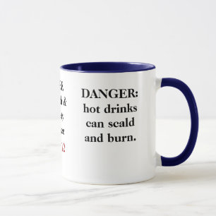Mug Conseil drôle LIBRE de santé et sécurité - bou