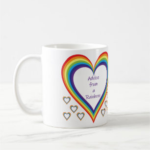 Mug Conseil d'une boue arc-en-ciel