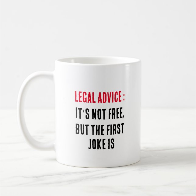 Mug Conseil juridique : ce n’est pas gratuit, mais la  (Gauche)