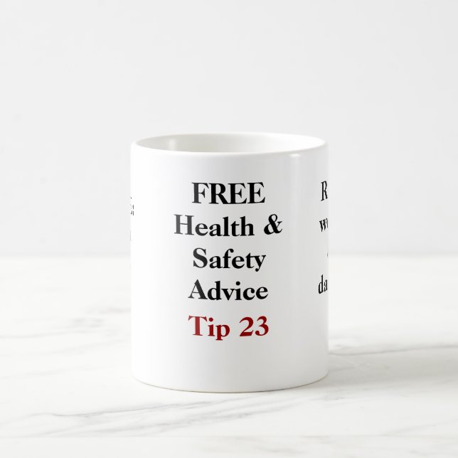 Mug Conseil LIBRE de santé et sécurité - bout 23 (Centre)