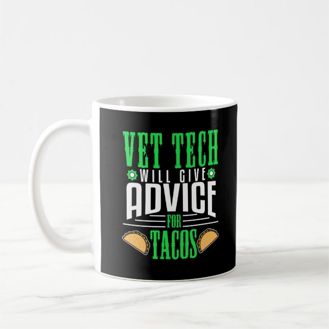 Mug Conseil technique de Vet Tacos Technicien vétérina (Gauche)