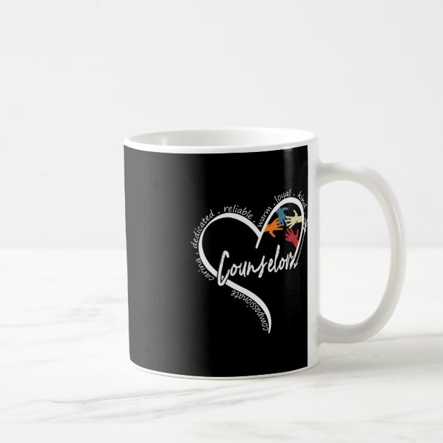 Mug Conseiller Amusant Tee - shirts Graphiques Retour  (Droite)