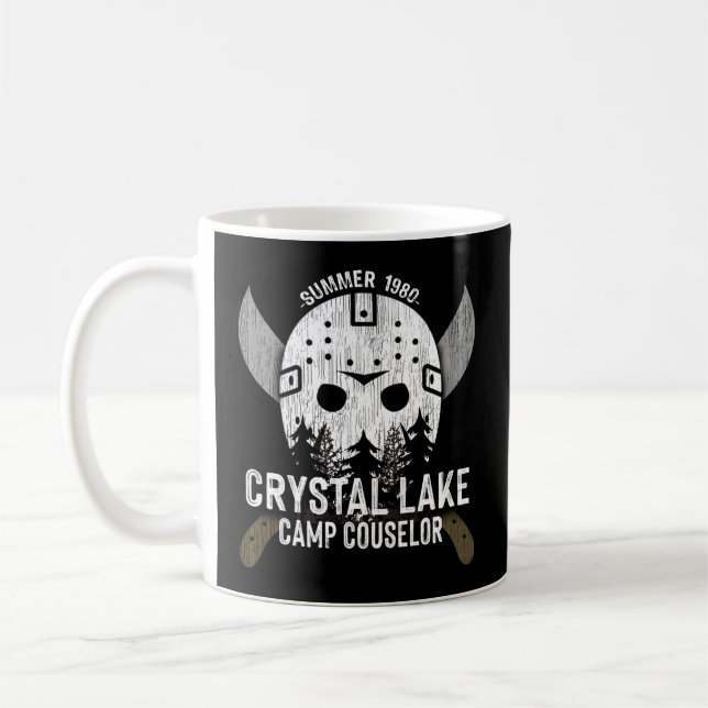 Mug Conseiller de camp de Crystal Lake Hockey (Gauche)