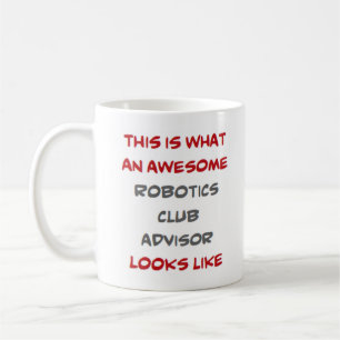 Mug conseiller de club robotique, génial