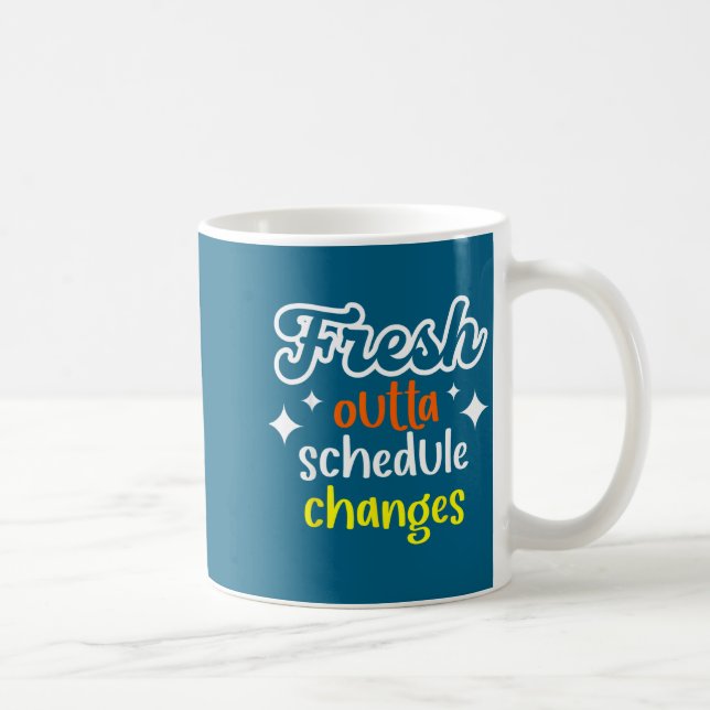 Mug Conseiller d'orientation scolaire drôle tout juste (Droite)