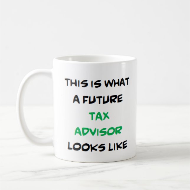 Mug conseiller fiscal, avenir (Gauche)