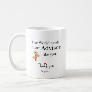 Mug Conseiller Merci — Nom personnalisé