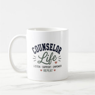 Mug Conseiller personnalisé École de vie Conseiller d'
