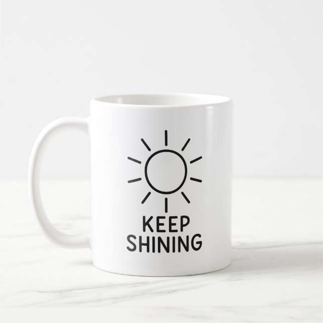 Mug Conserver brillant Sun Design T (Gauche)