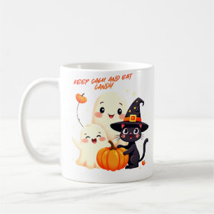 Mug Conserver Calme & Manger Bonbons - Halloween