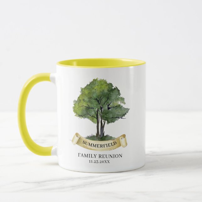 Mug Conserver la réunion de famille personnalisée (Gauche)