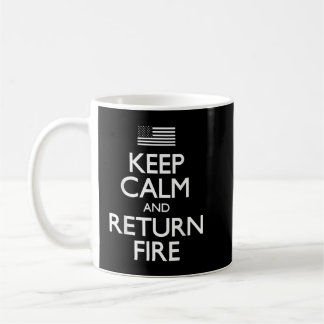 Mug Conserver le calme retour incendie deuxième amende