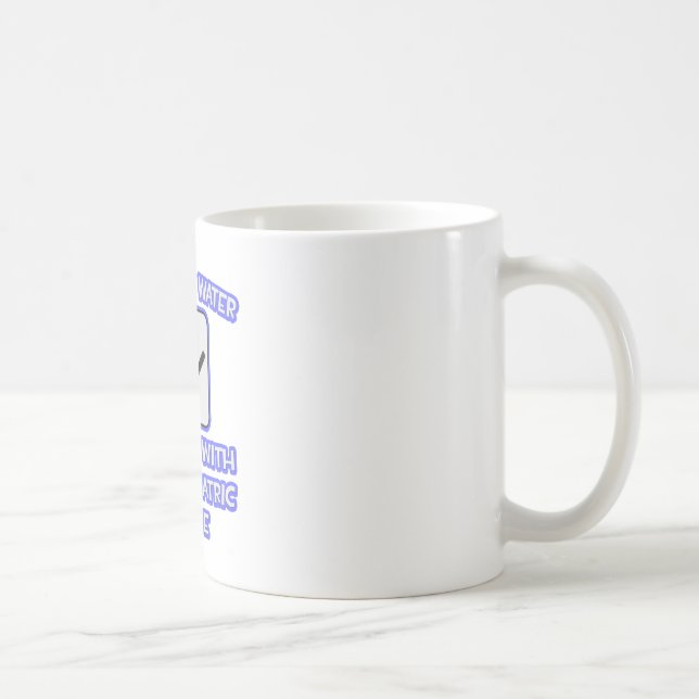 Mug Conserver l'eau .. Douche Avec Infirmière Psychiat (Droite)