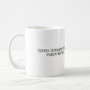 Mug Consommation de café : Rapport de psaume
