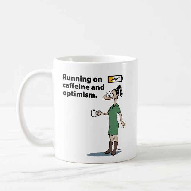 Mug Consommatrice de café (Gauche)