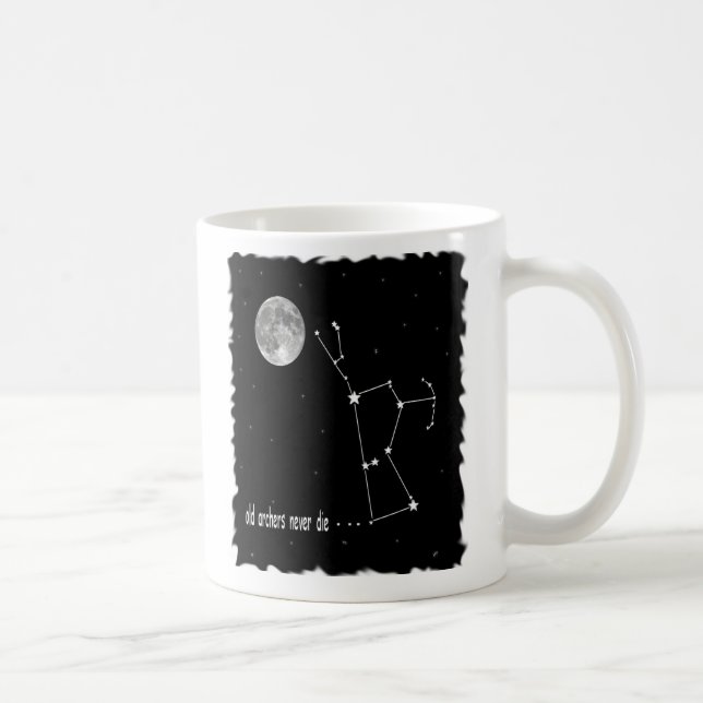 Mug Constellation d'Orion avec la pleine lune (Droite)