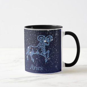 Mug Constellation et signe zodiacal du Bélier avec des