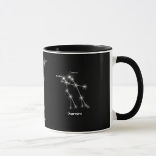 Mug Constellations d'étoile de Bélier, de Taureau et
