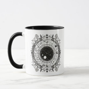 Mug Constellations mystiques : Zodiaque complexe