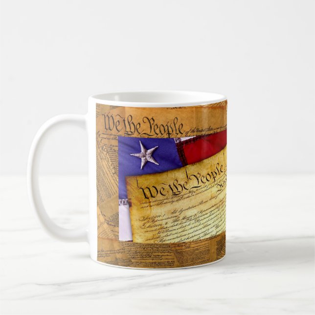 Mug Constitution américaine Nous le peuple (Gauche)