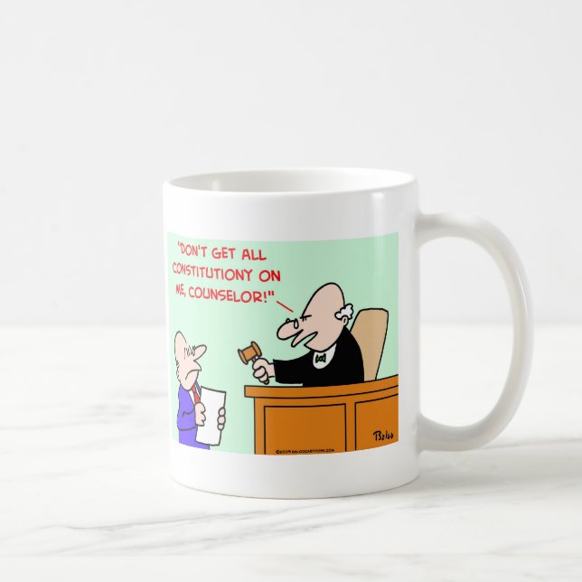 Mug constitution de juge (Droite)