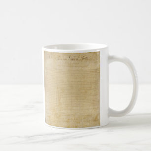 Mug Constitution d'Etats-Unis originale déclaration