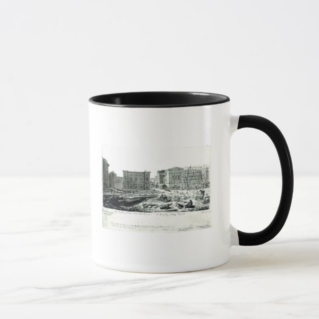 Mug Construction de la nouvelle galerie de British (Droite)