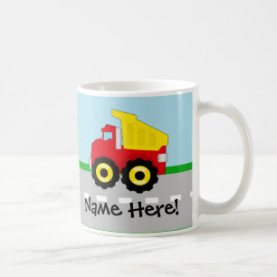 Mug Construction Dumptruck de garçons d'enfants