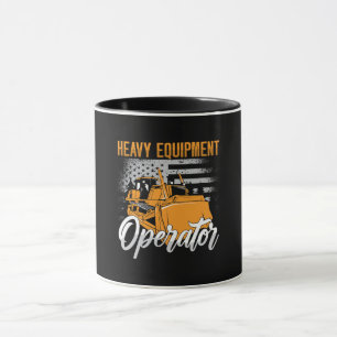 Mug Construction d'un opérateur d'équipement lourd Bul