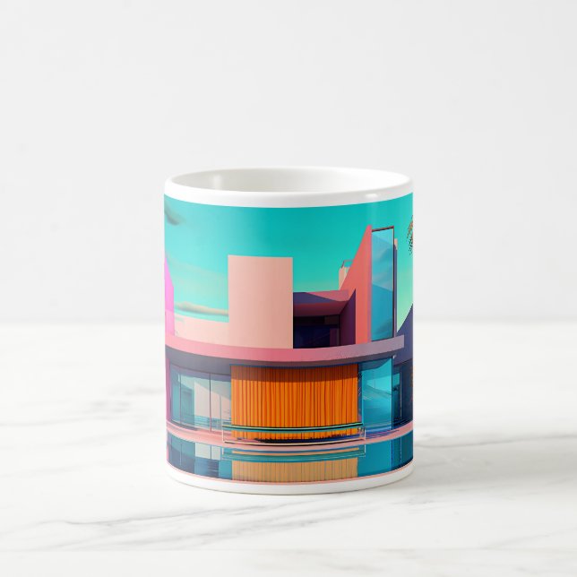 Mug Construction En Style Pop Art (Centre)