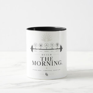Mug Construire la matinée™   Vie de routine matinale d