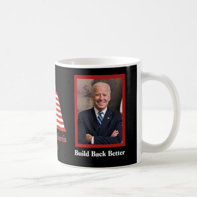 Mug Construisez mieux - Biden et Harris 2020 (Droite)