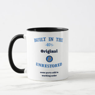 Mug Construit dans les années 40 Original non restauré