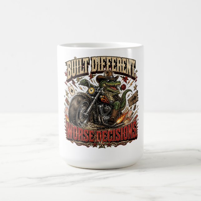 Mug Construit Différent Humour Cowboy de Mauvaises Déc (Centre)