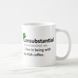 Mug Consubstantial : Un en étant avec du mon café