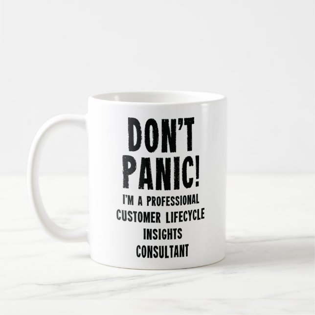Mug Consultant d'informations sur le cycle de vie des  (Gauche)