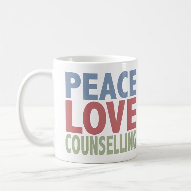Mug Consultation d'amour de paix (Gauche)