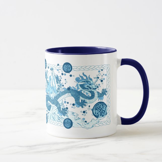 Mug Conte céleste de dragon (Droite)