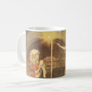Mug Conte de fée vintage, Cendrillon et mère de fée