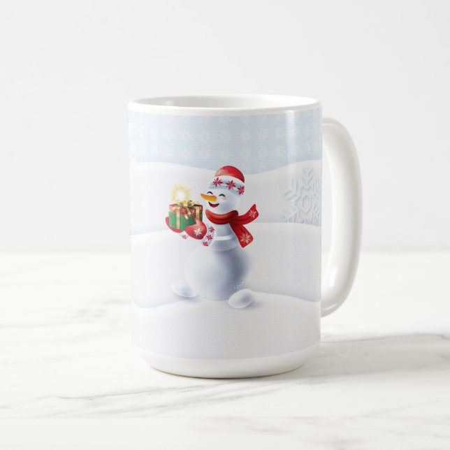 Mug Conte de fées d'hiver de Noël Imaginaire Snowy Sno (Devant droit)